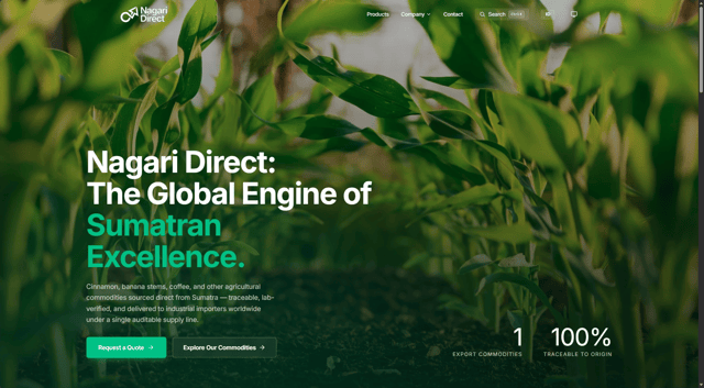 Nagari Direct — B2B Export Catalog Platform